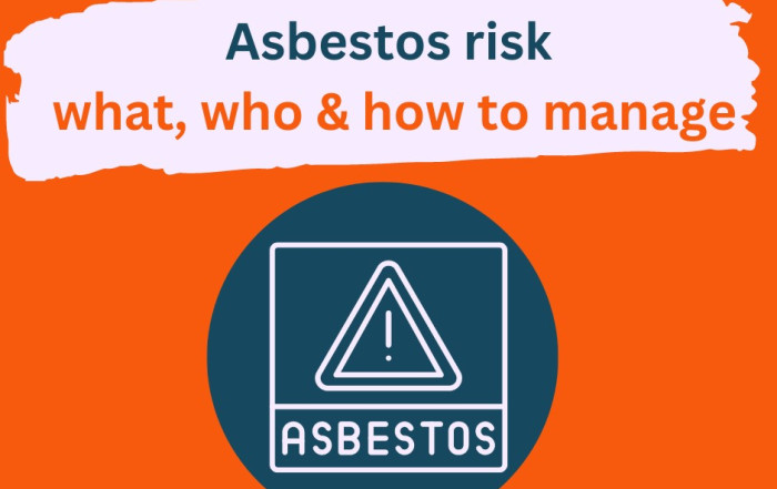 Asbestos risk. what, who and how to manage